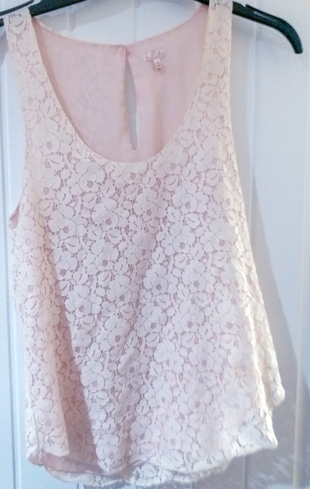 Tatula cotton lacy top